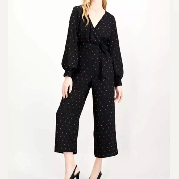 MAISON JULES Wide-Leg Jumpsuit Printed Ladybug 2 - Picture 3 of 6